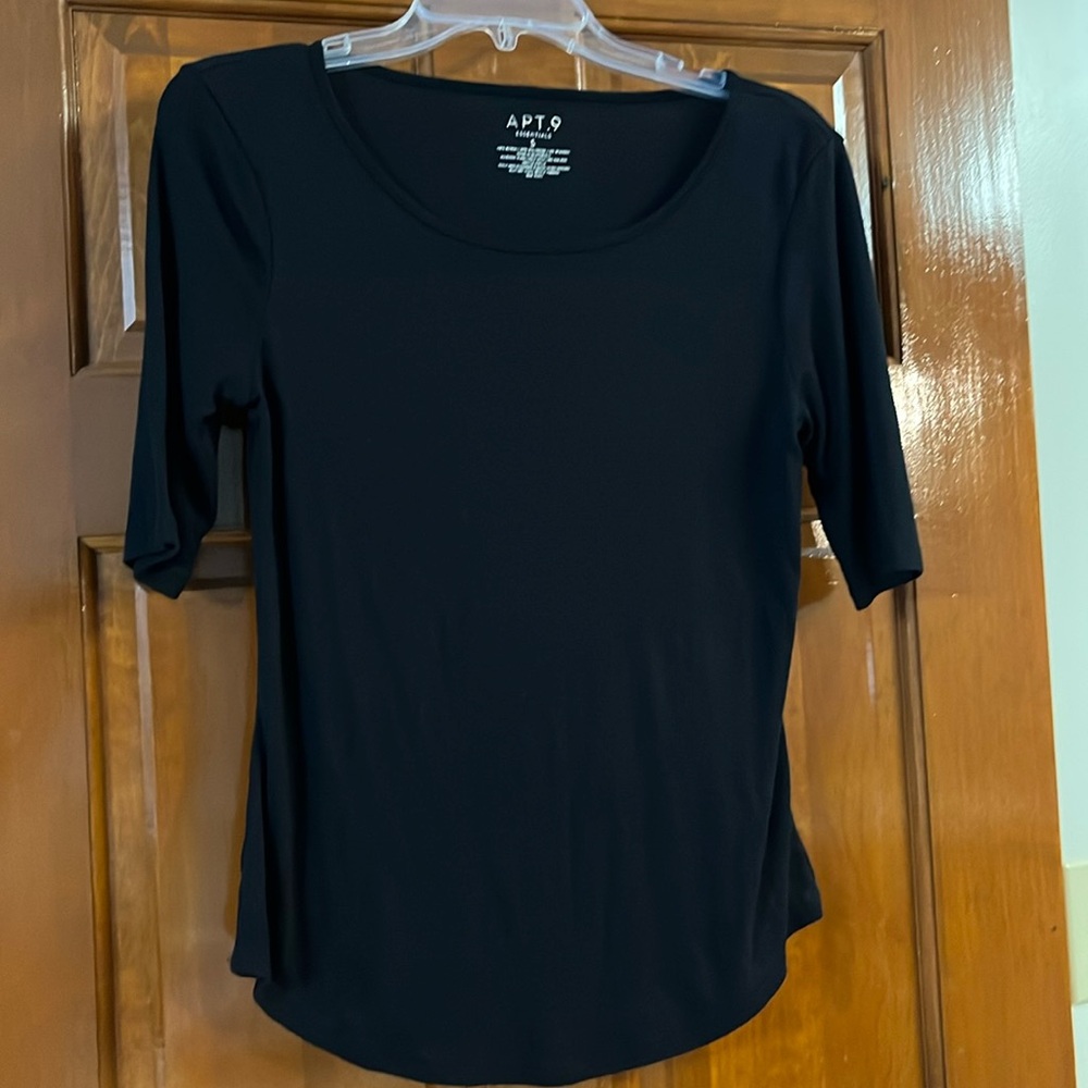 Apt 9 Size S Black Top